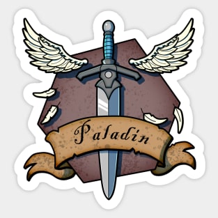 Paladin Logo Sticker